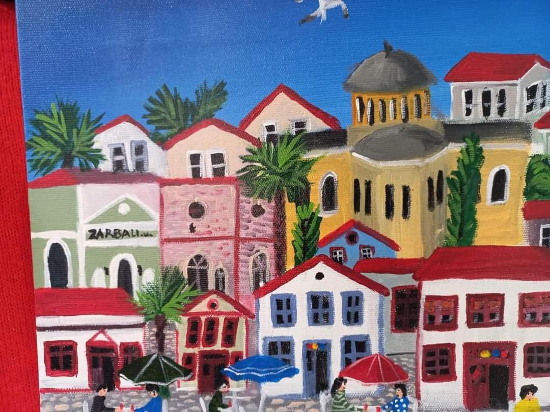 فندق Zarbali Cunda Ayvalı المظهر الخارجي الصورة